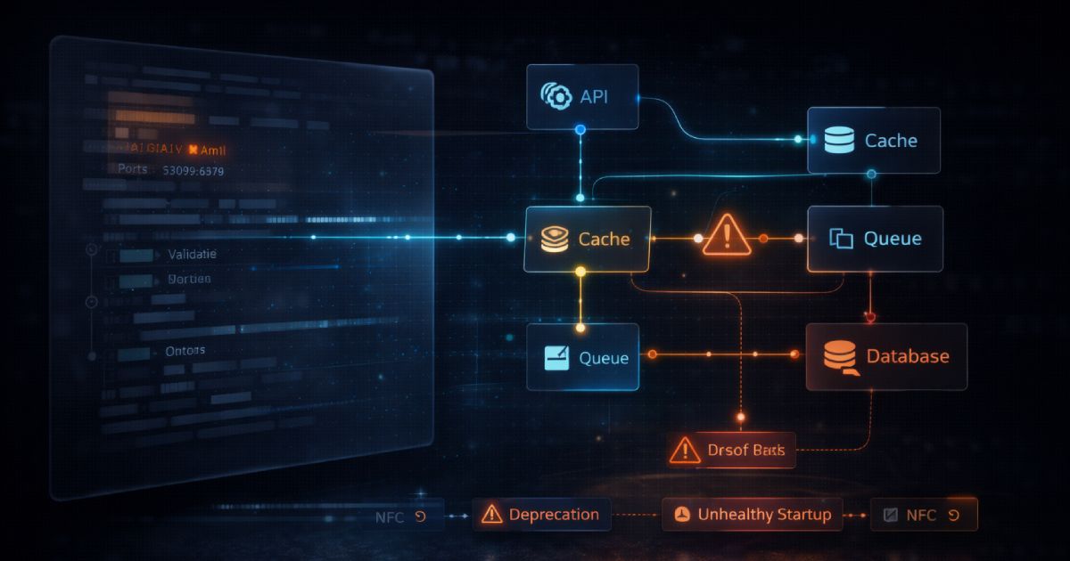 Docker Compose Validator & Service Graph Visualizer | CodeAva | CodeAva