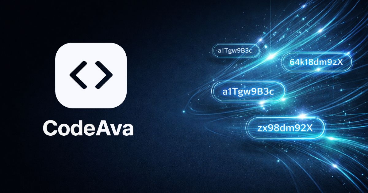 UUID v4/v7, ULID, & Nano ID Generator | CodeAva Developer Tools | CodeAva